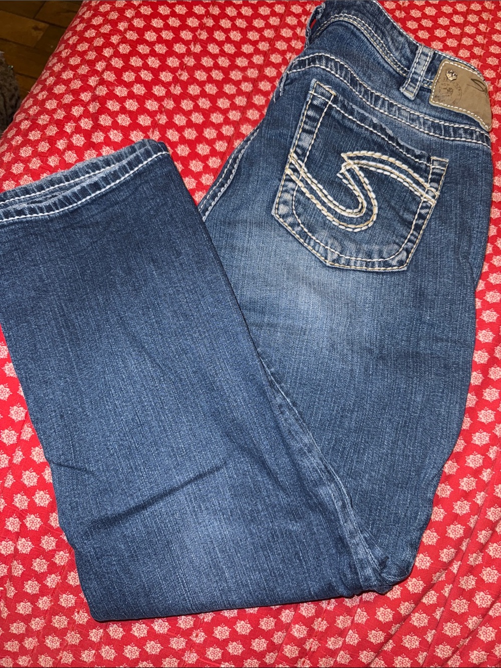 Silver jeans
